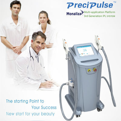 آلة إزالة الشعر E Light 1HZ Ipl لعيادة الذكور المهنية